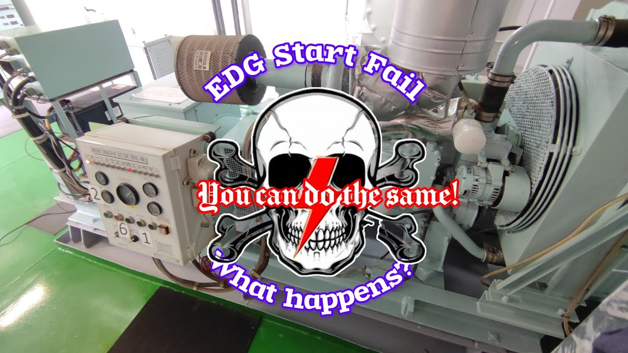 216🛟 AC ⚡ DC on Board! What happens with Emergency Diesel Generator. Why it doesn't start? 