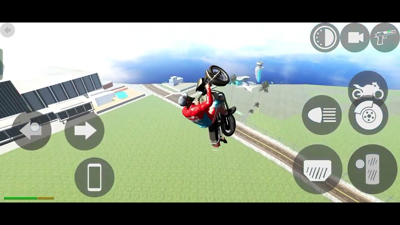🙏🥺Indian bike driving 3D game Splendor ✅ , 🆚 scooter ❎ jump competition like and subscribe😭😭