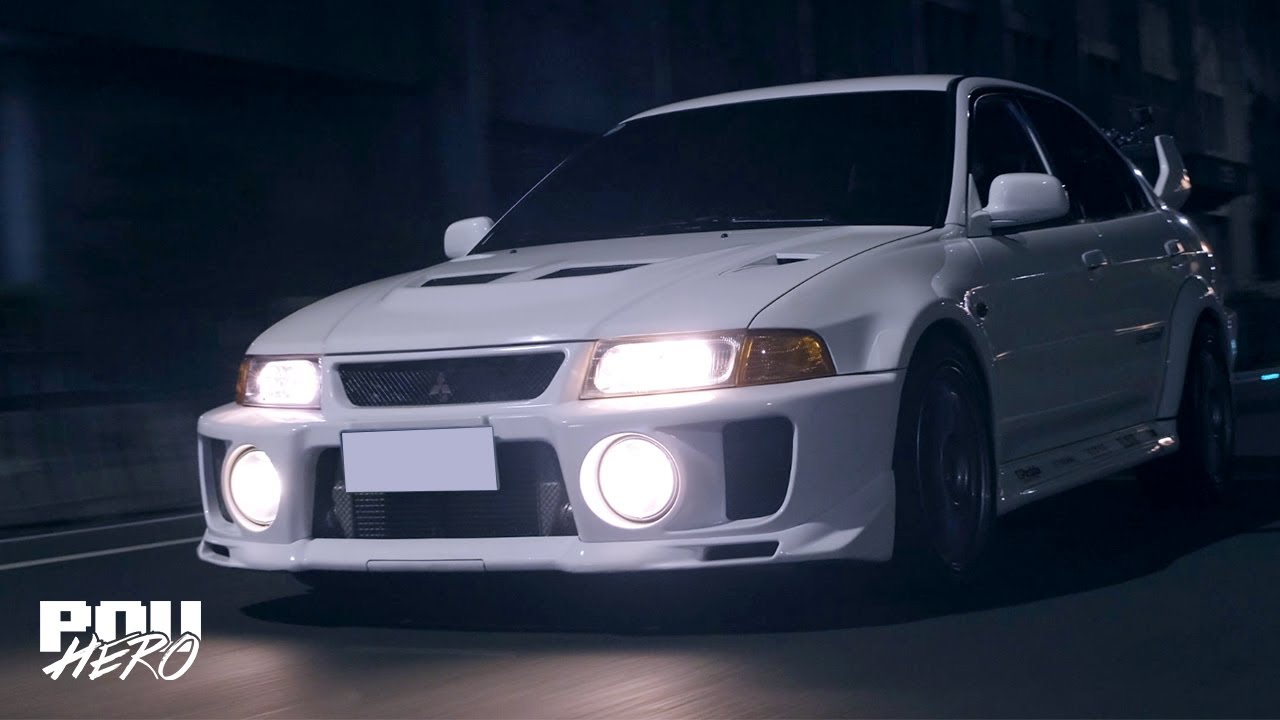 ＮＩＧＨＴＲＵＮＮＥＲ | Gabe's Mitsubishi Lancer Evo V | POV Hero | 4K