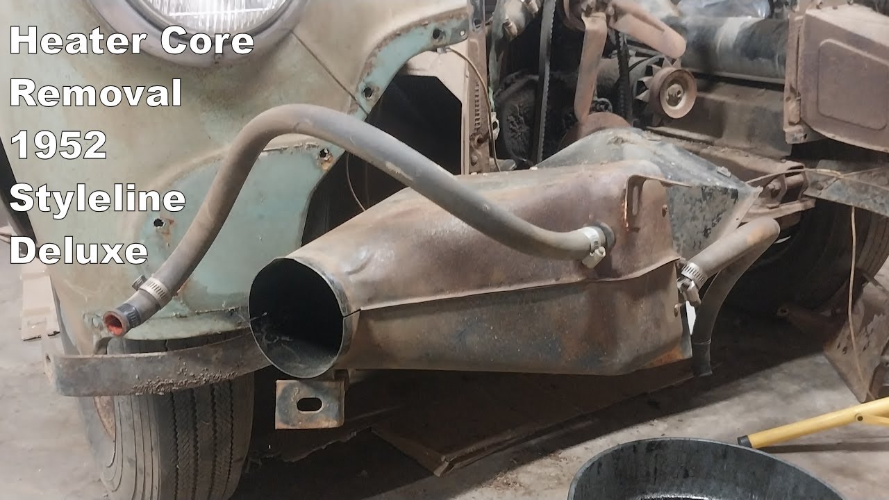 Heater Core Removal, Styleline Deluxe