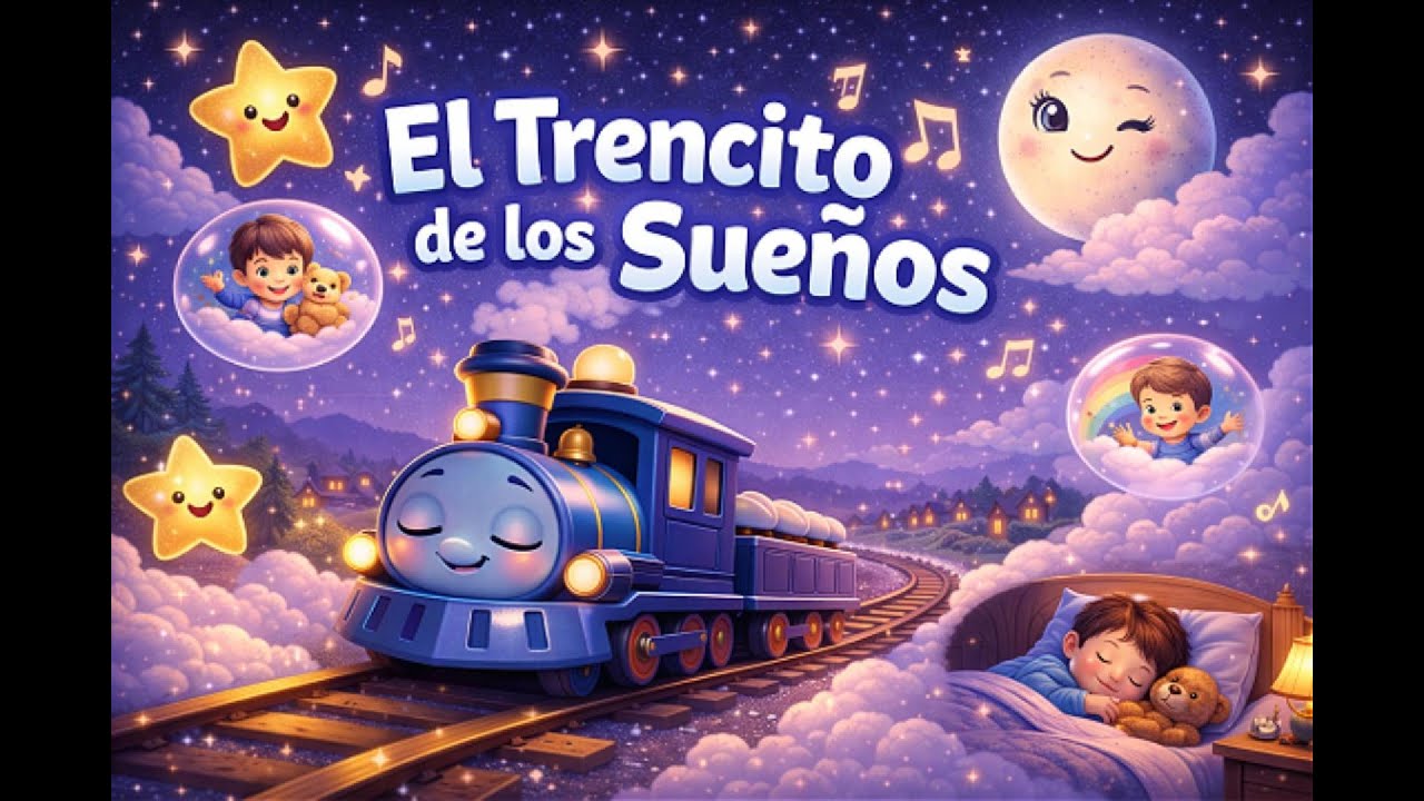 Canción para dormir niños| El Trencito de los Sueños