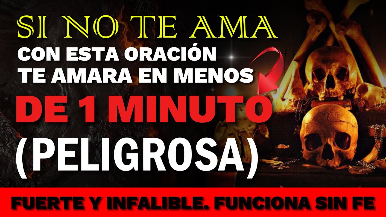 ORACIÓN de AMARRE FUERTE Y ETERNA DE LAS 7 TUMBAS para que TE BUSQUE DESESPERADO y TE RUEGUE VOLVER