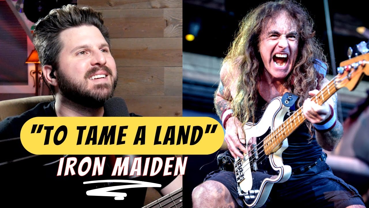 Bass Teacher REACTION | Iron Maiden - 