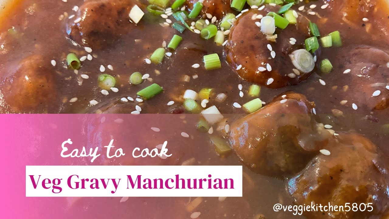 How to make Veg Manchurian Gravy / वेज ग्रेवी मंचूरियन #trending #viralvideo  @veggiekitchen5805