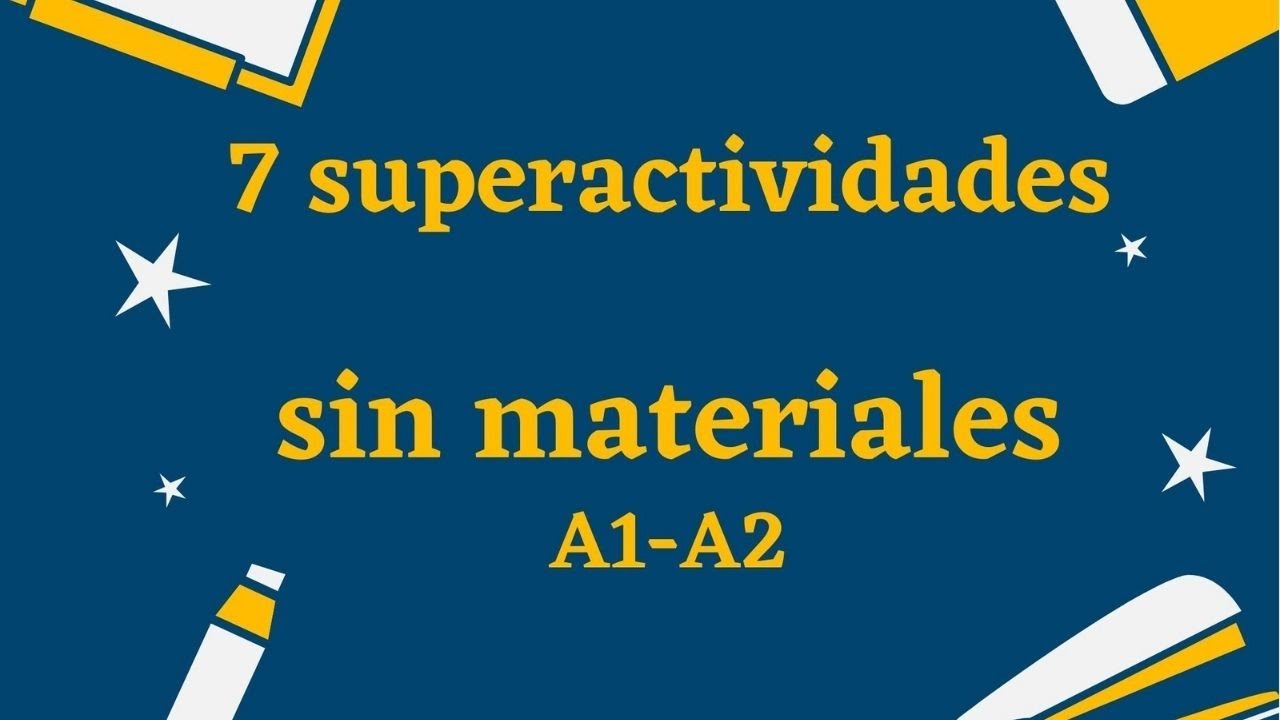 Actividades probadas para aprender vocabulario A1-A2
