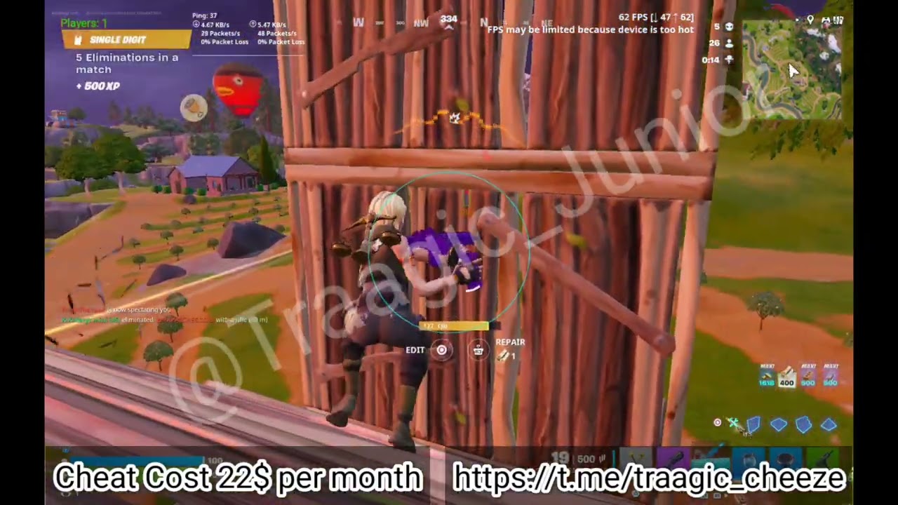 Fortnite Mobile Cheat, ESP + Aimbot 
