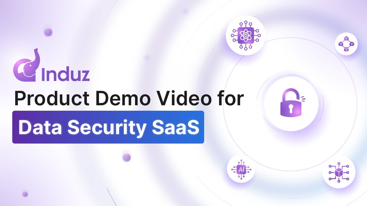 SaaS Explainer Video for Confidential Data Security: Induz | Explainer Video by MotionGility
