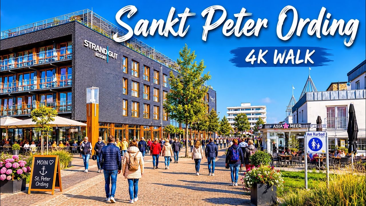 Sankt Peter Ording - Stadt 🇩🇪 Nordsee | Oktober 2024