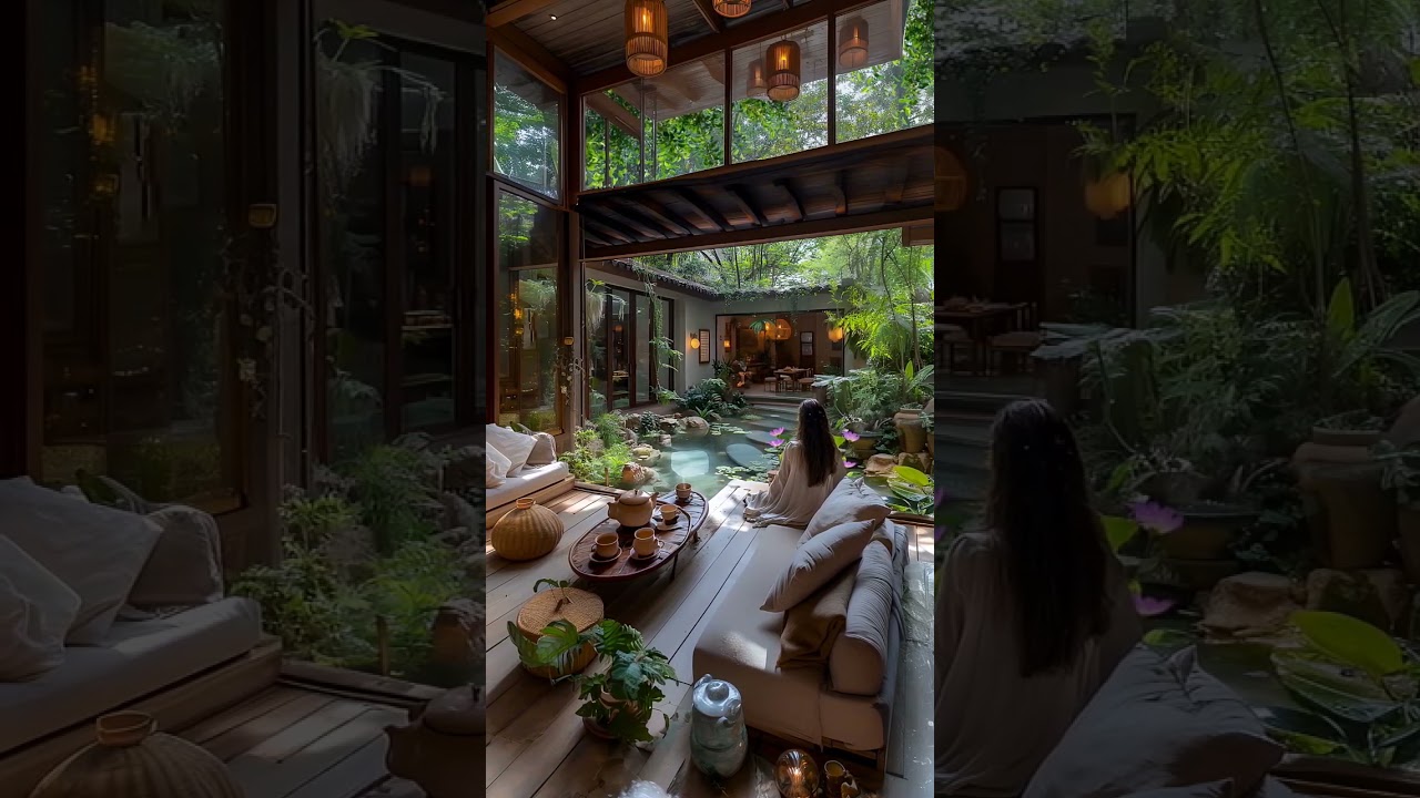 Maldives resort  with wonderful nature environment Interior design ideas || Home decor