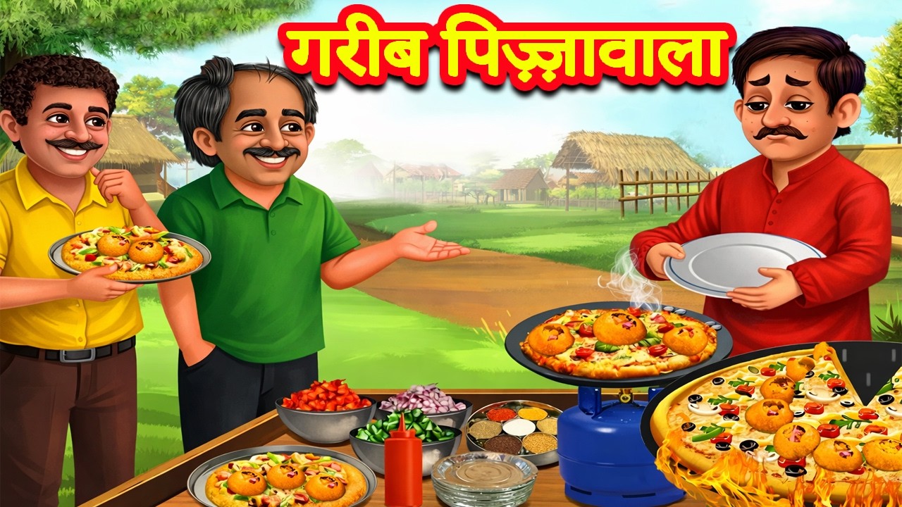 गरीब पिज़्ज़ावाला | Gareeb Pizzawala | Magical Stories Hindi | Hindi Kahaniya
