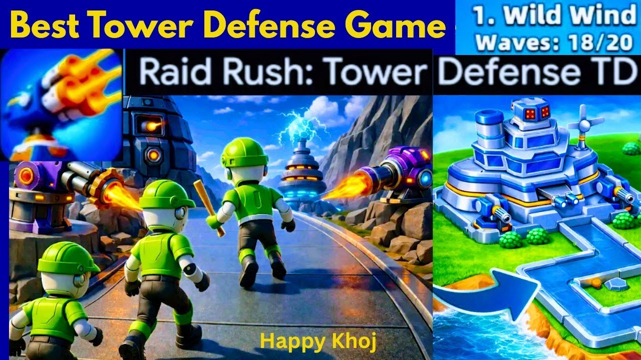 Raid Rush: Tower Defense TD Chapters — The BEST Tower Defense Game! 🛡️ Wild Wind Wave 18 Strategy