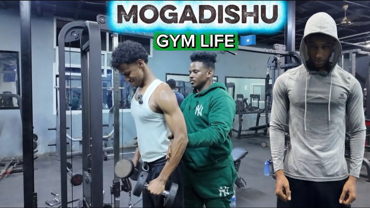 GYM WORKOUT IN MOGADISHU 💪 | FITNESS MOTIVATION