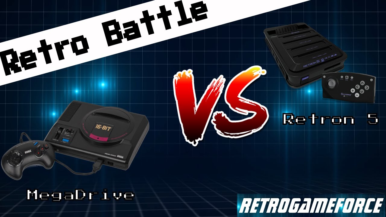 Megadrive vs Retron 5