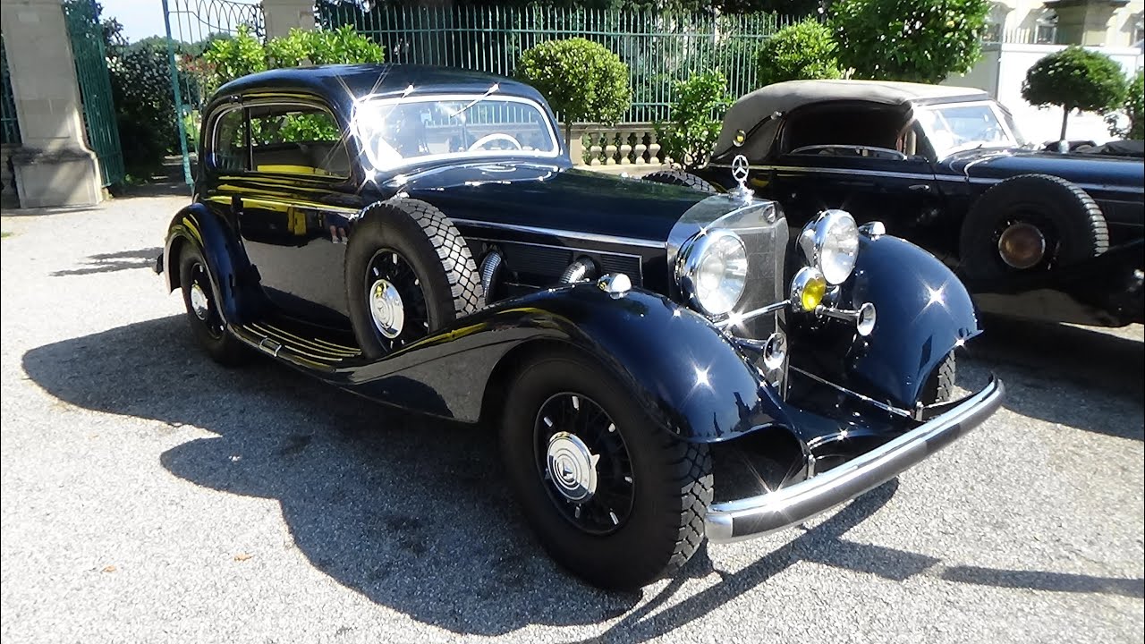 1937, Mercedes-Benz 540K Innenlenker, Exterior and Interior, Retro Classics meets Barock 2015