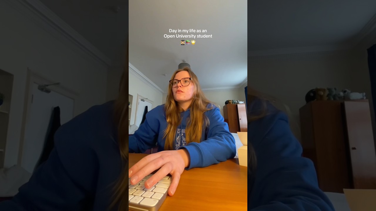 Day in the life of an Open University student! #openuniversity #dayinmylife #fyp #studentlife #study