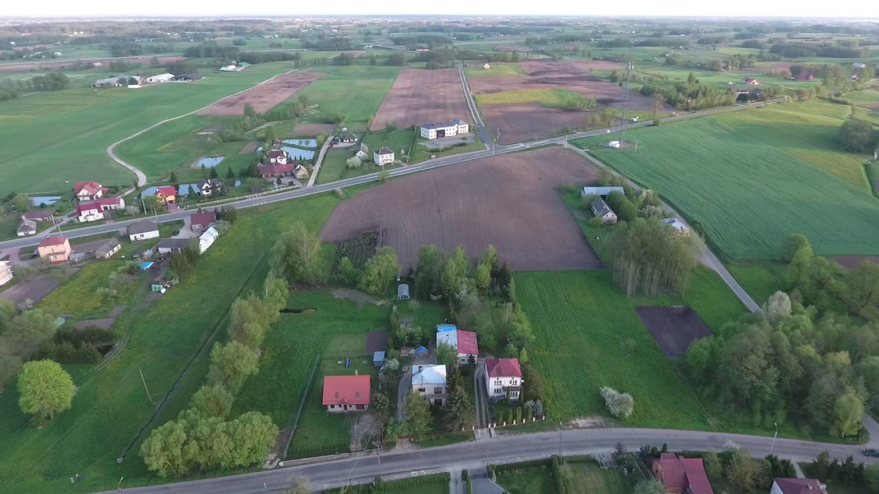 Bargł&oacute;w Kościelny z lotu ptaka