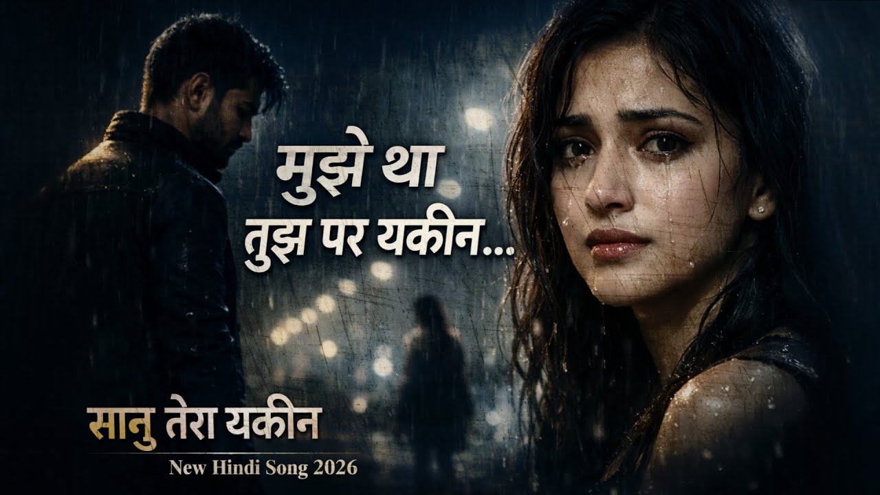 Sanu Tera Yakeen || New Hindi Song ❤️‍🩹