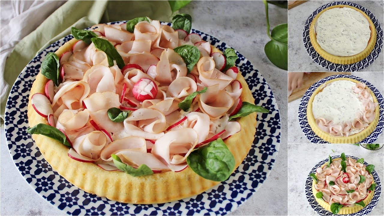 FESTA DELLA MAMMA🌺: UNA CROSTATA SALATA DI ROSE facile e velocissima- La cucina di Rita