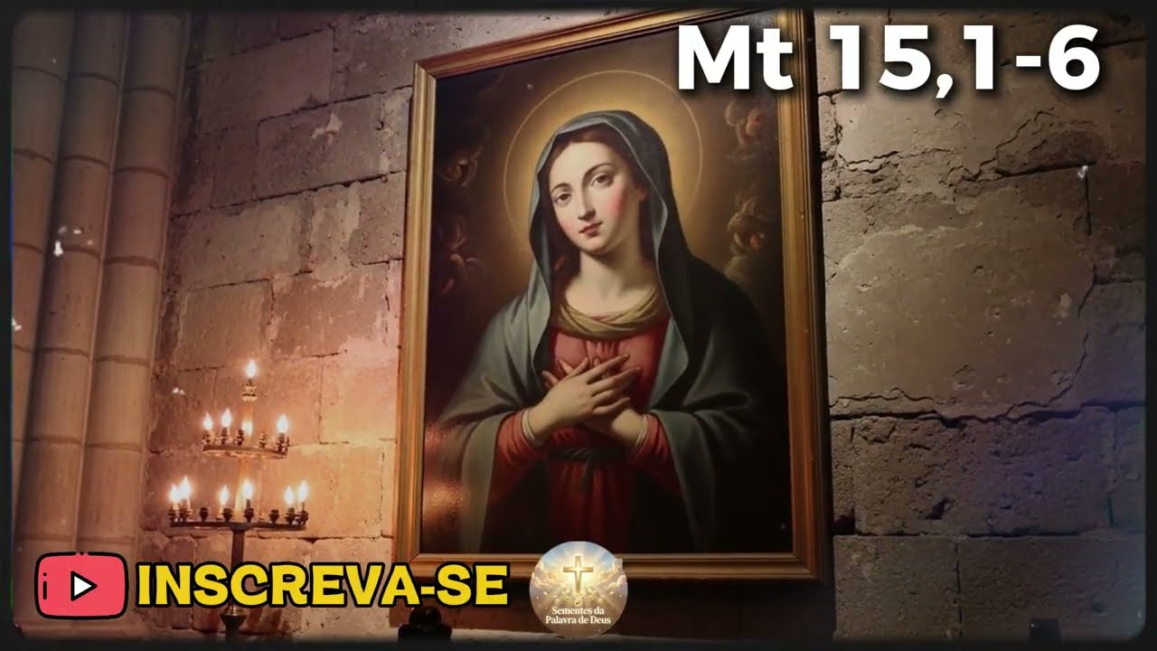 EVANGELHO DE HOJE - 18 DE FEVEREIRO | Mt 15,1-6 | PADRE REGINALDO MANZOTTI