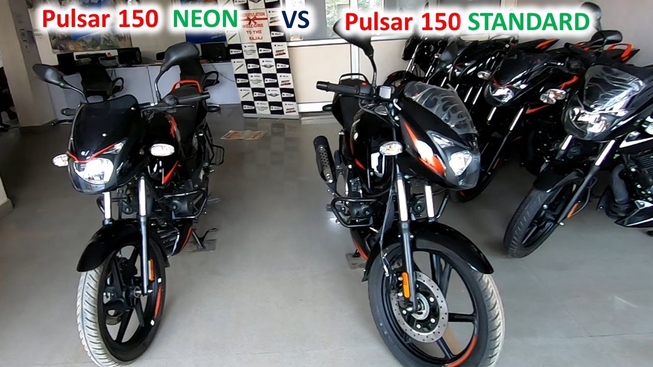 2021 Pulsar 150 Neon vs Pulsar 150 Standard Comparison Review Best Budget Bike