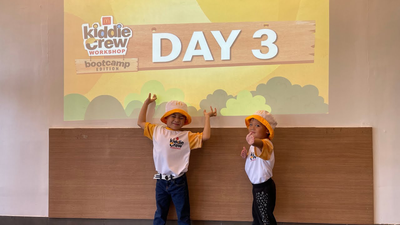 KIDDIE CREW DAY 3 WITH RION