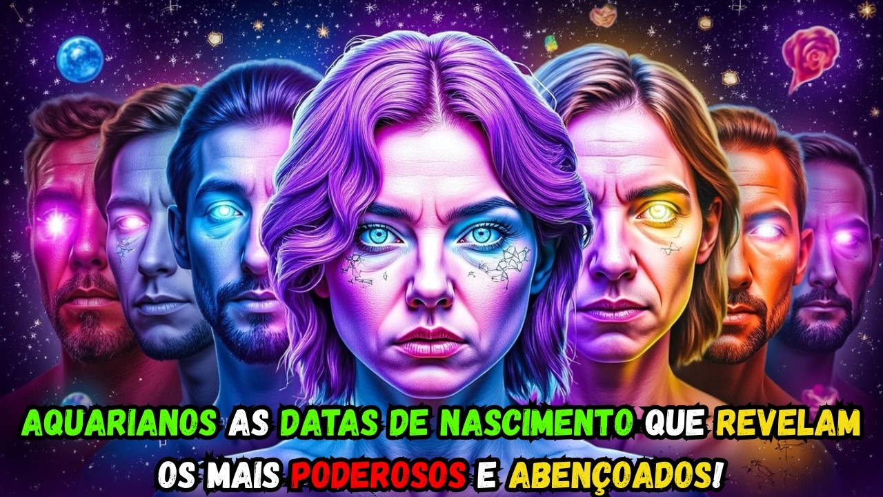 Aquarianos As DATAS de Nascimento que Revelam os Mais Poderosos e Abençoados!