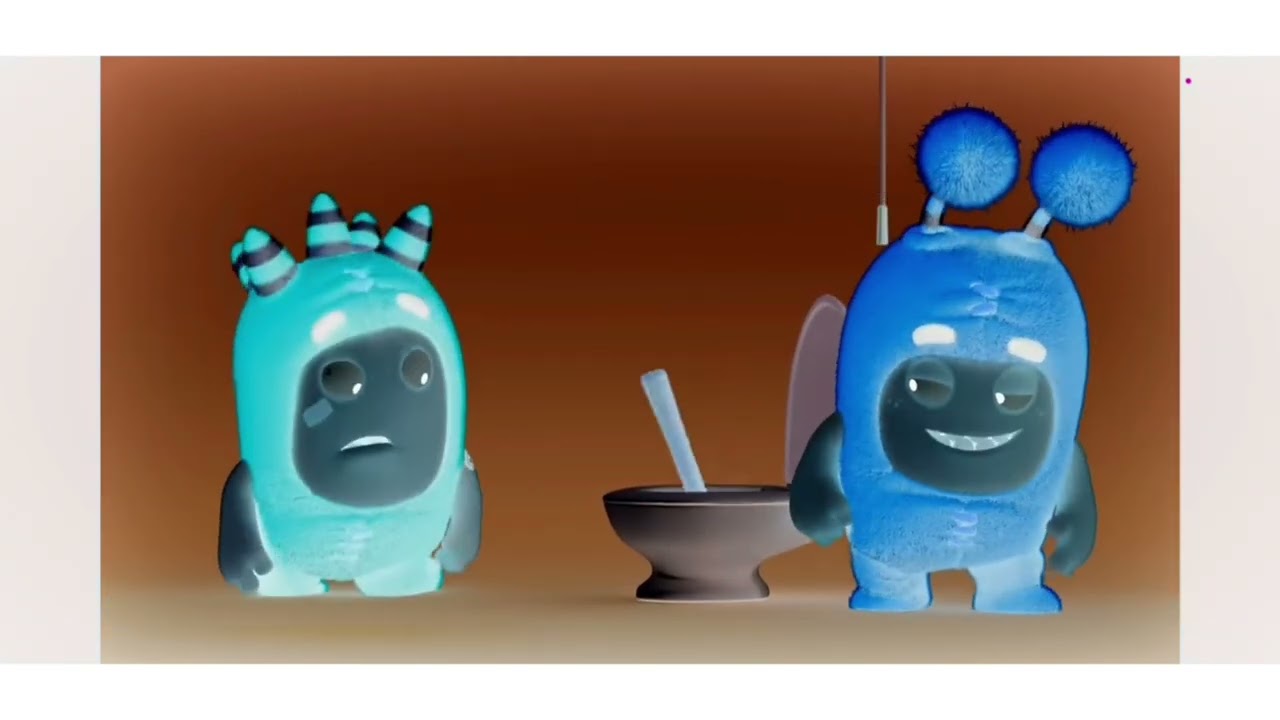 What happens in the toilet? Oddbods funny moment effects // Sponsored By: Gamavision Csupo Effects