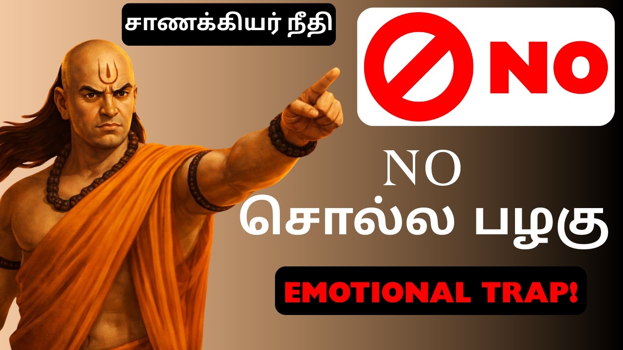 NO சொல்ல பழகு 🛑 | Emotional Blackmail Escape Formula 🧠 | Chanakyar Niti 🔥