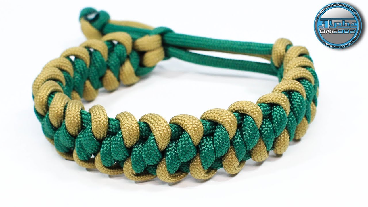 How To Make a Paracord Bracelet Mated Wall Knot Paracord Bracelet Tutorial Mad Max Style