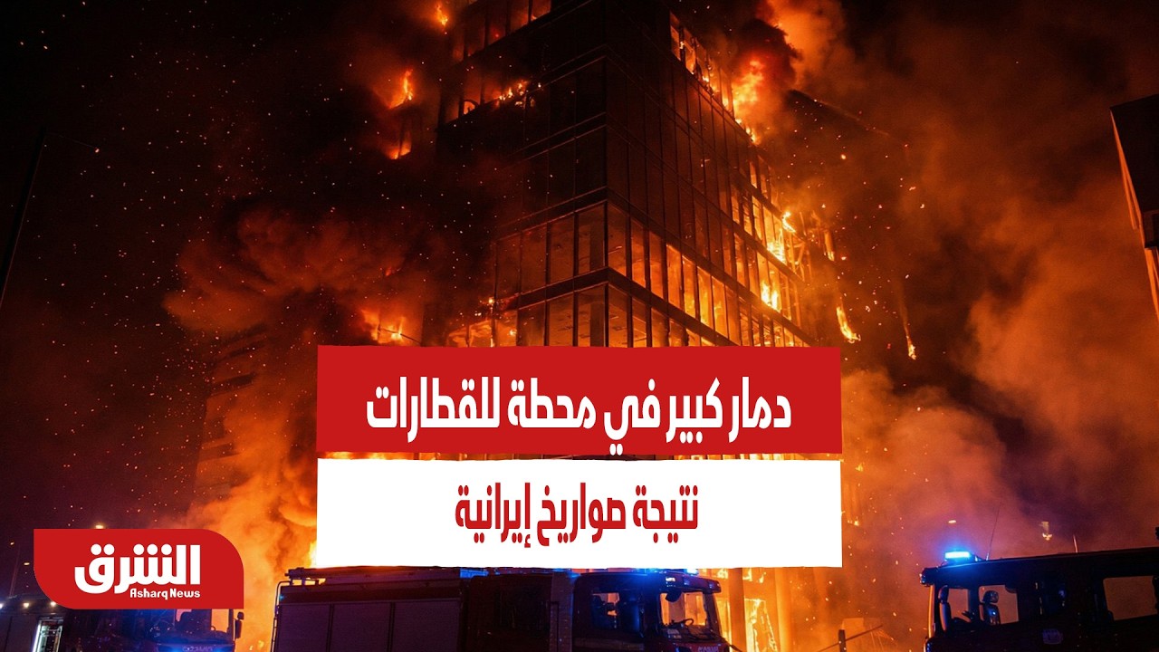 عاجل | إعلام إسرائيلي: دمار كبير في محطة للقطارات في 