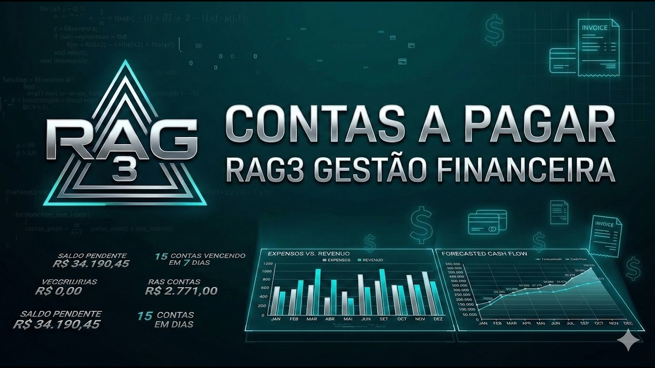 Contas a Pagar - Pagamentos - RAG3 Gestão financeira