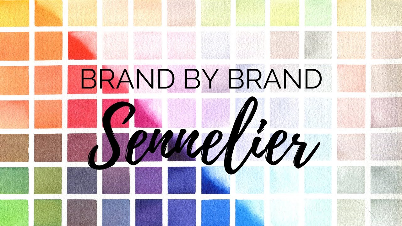 Brand by Brand: Sennelier | Watercolor Palette Series