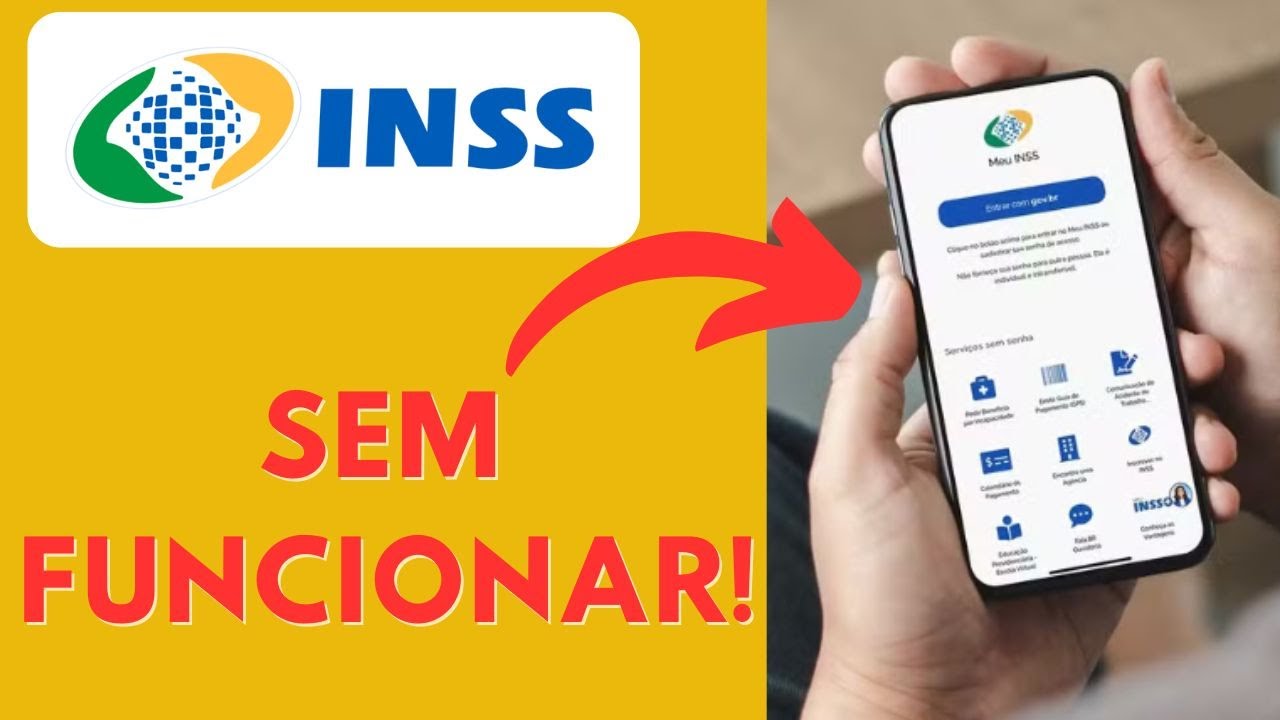 MEU INSS sem funcionar. 