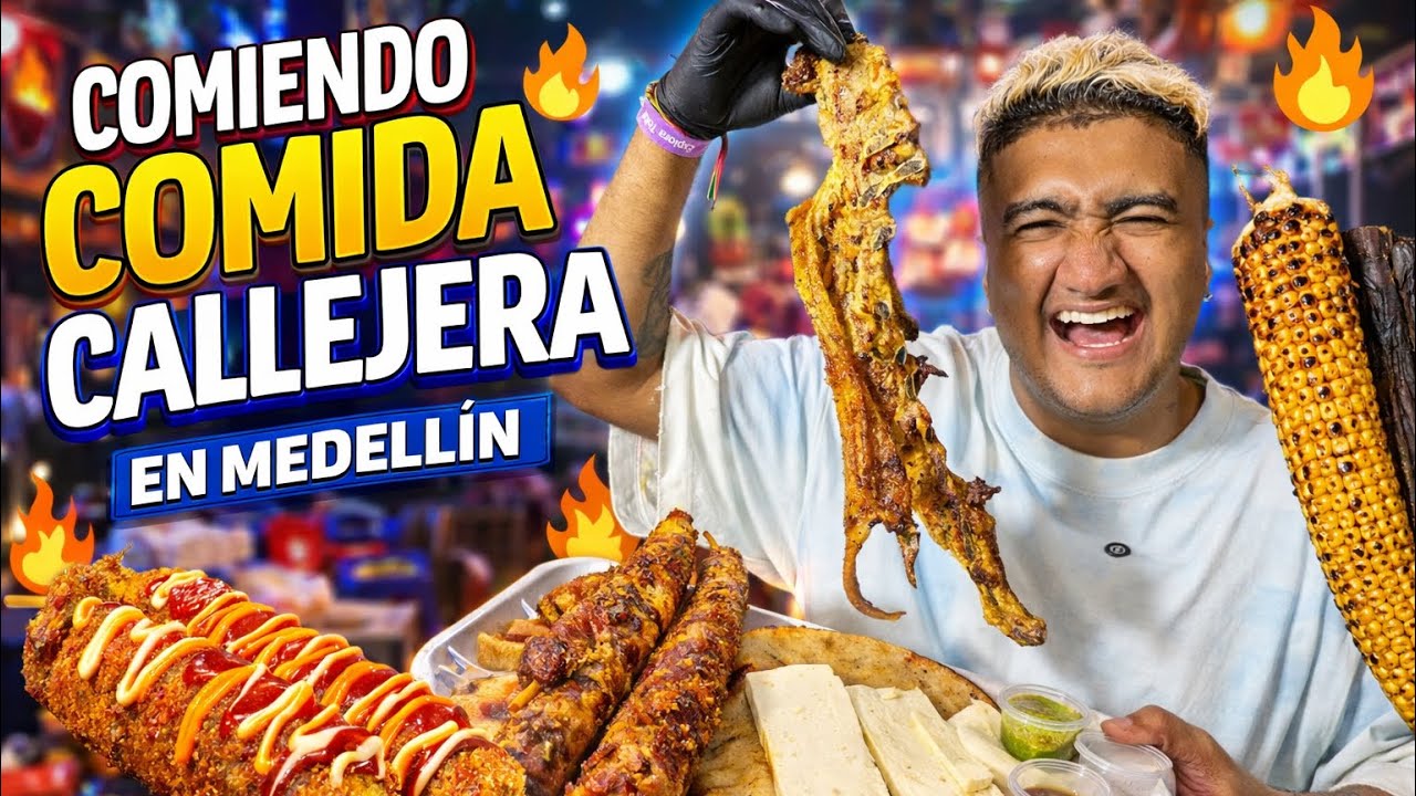  La Comida Callejera M&Aacute;S BRUTAL de Medell&iacute;n 🇨🇴  &iquest;Vale la pena?