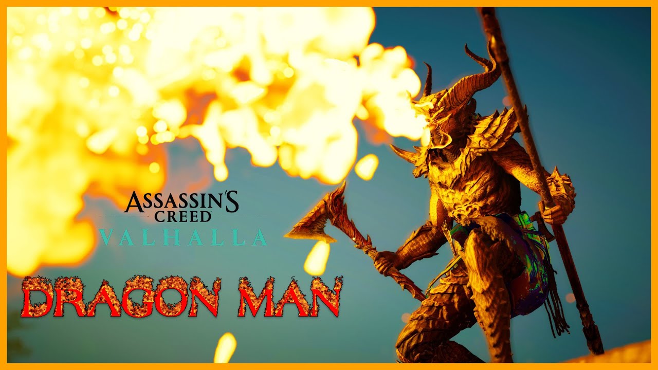 Dragon Meet Vikings l Assassin's Creed Valhalla l Fafnir's Сurse Armor l Combat Kills