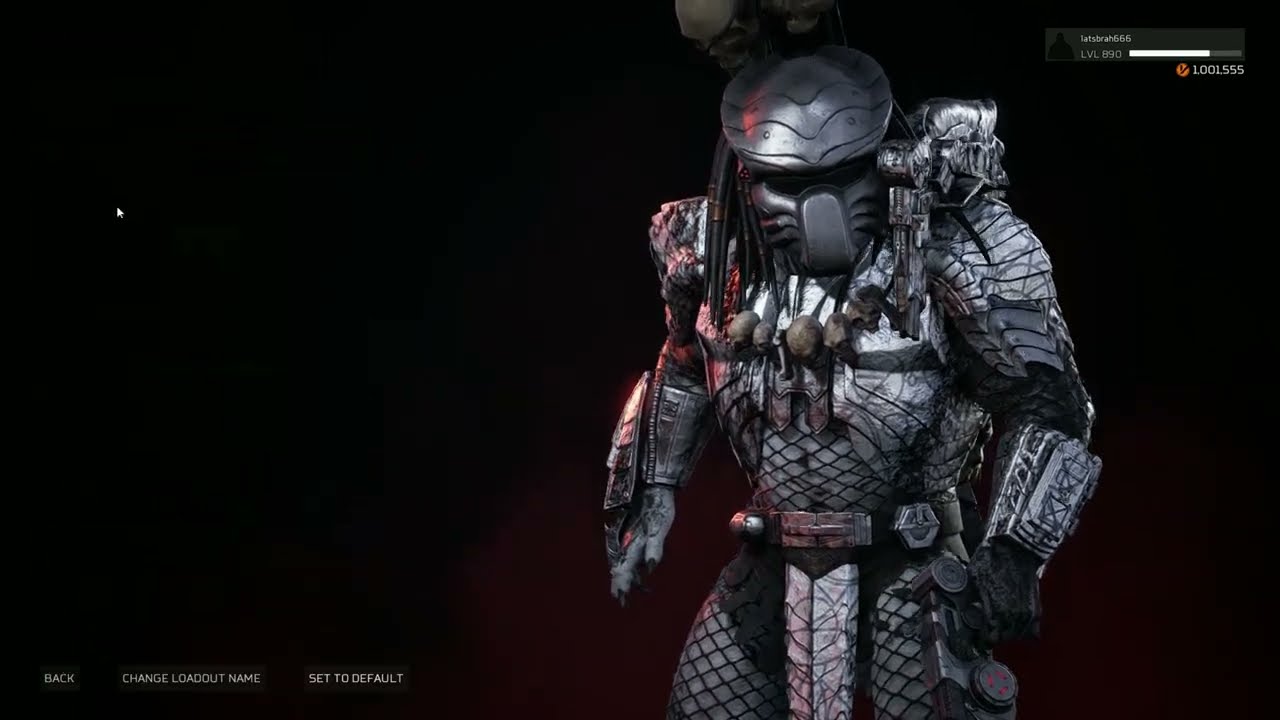 ALL CHOPPER PREDATOR CUSTOMIZATION ON PREDATOR: HUNTING GROUNDS