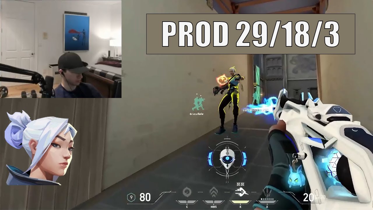 PROD почти вернулся в Radiant на аккаунте Smurf | В Haven | На Jett | VALORANT