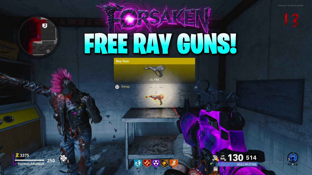 How to get a Free Ray Gun in Forsaken (Cold War Zombies Tutorial)
