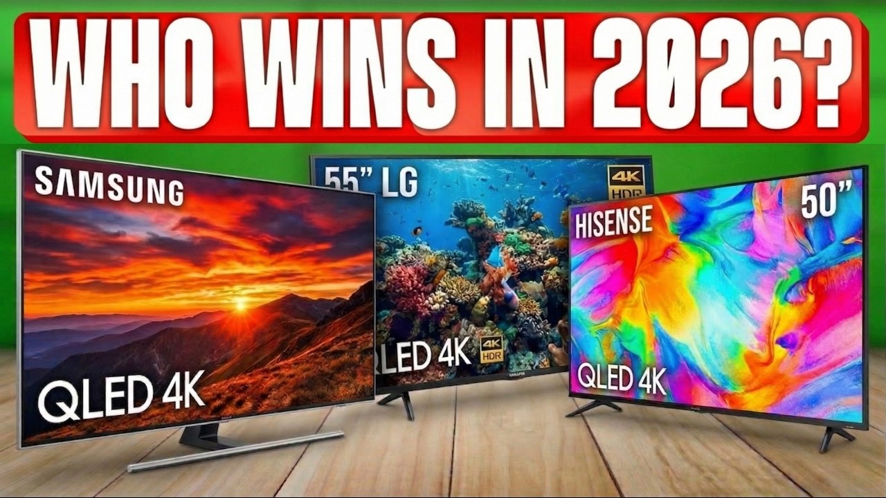 ✅ 7 Best BUDGET QLED 4K TVs on Amazon [2026] Smart TV / 120Hz & 144Hz