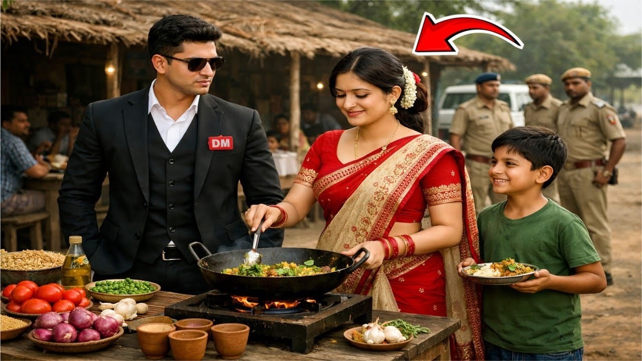 ডিএম একটি সরকারি গাড়িতে ভ্রমণ করছিলেন পথেতাঁর সাথে তাঁর তালাকপ্রাপ্ত স্ত্রীর একটি ধাবা চালাতে দেখা