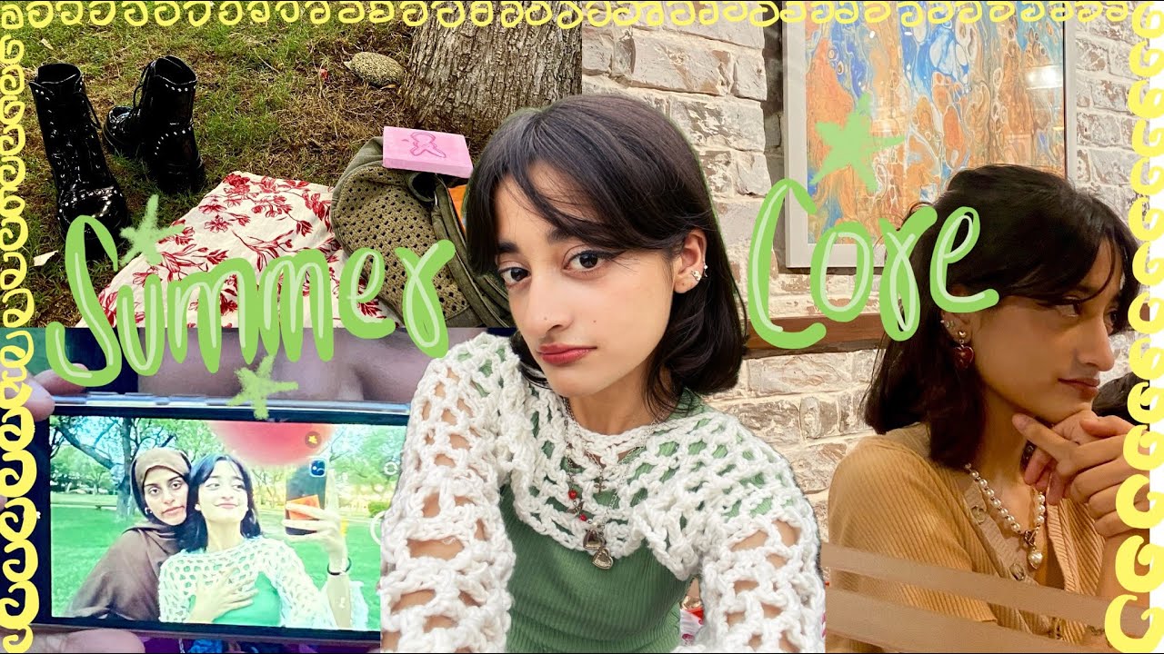 spend summer days with me | cafe, yummy food, art date etc.