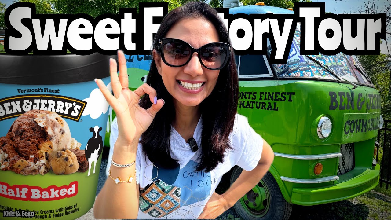 Экскурсия по заводу Ben & Jerry&rsquo;s 🍦 Полное погружение в Стоу, штат Вермонт + кладбище вкусов!