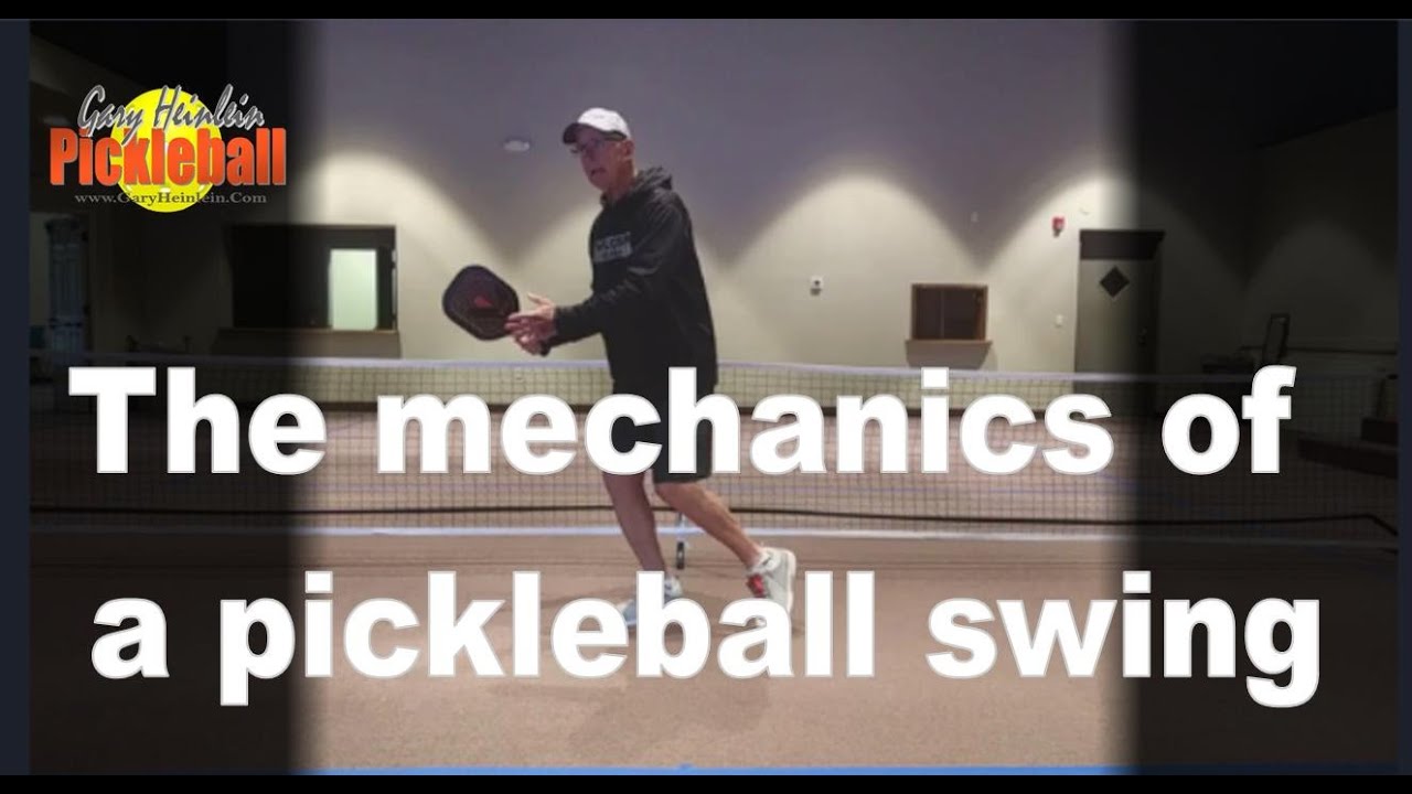 The Mechanics of a Pickleball Swing