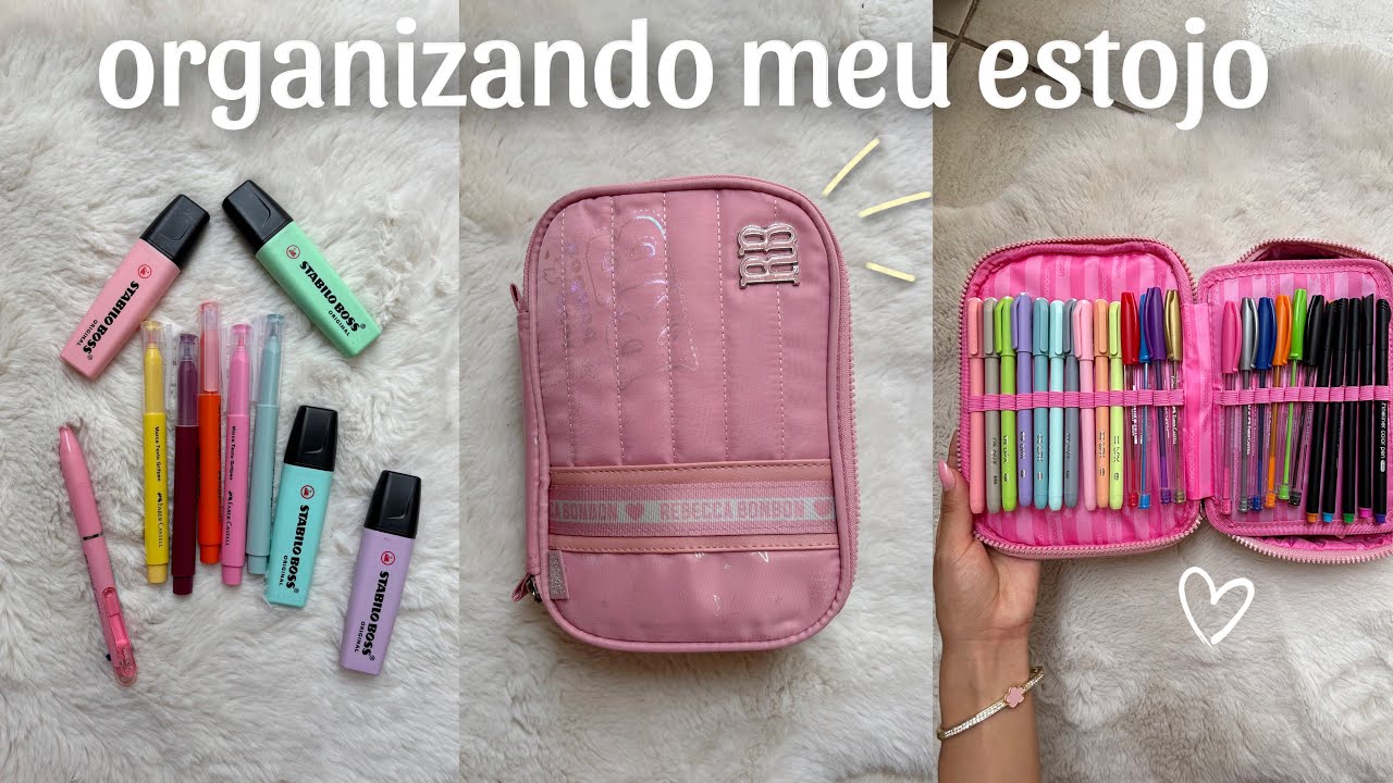 organizando meu estojo para 2025 *parte 2*🎀