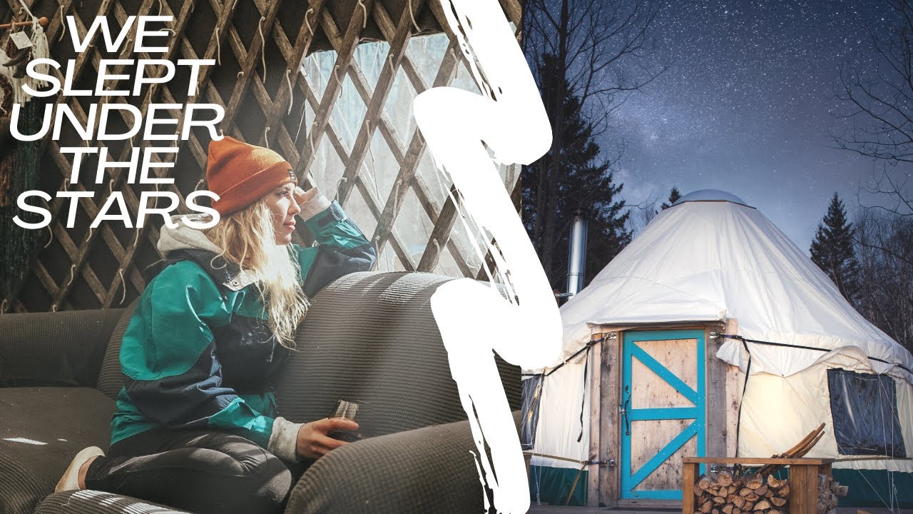 The most UNDERRATED airbnb in Ontario [Yurt living at FoxFire Heritage Farm(Vlog)]