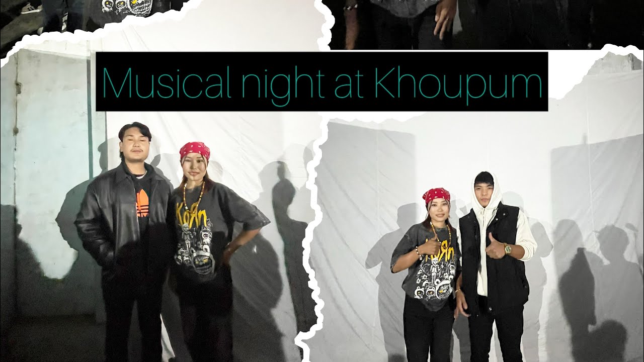 Musical 🎤 night   Khoupum  2025  vlog 🌷🎉🩷.