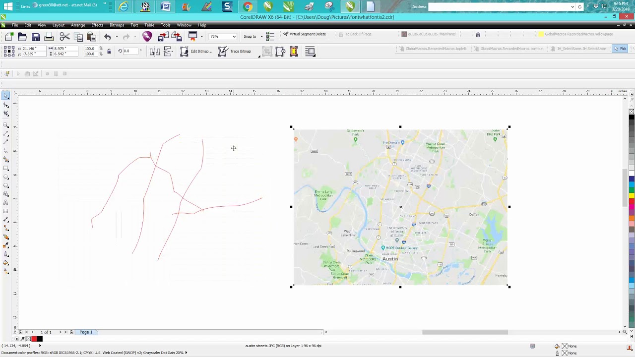 Советы и рекомендации по Corel Draw: как рисовать уличную карту