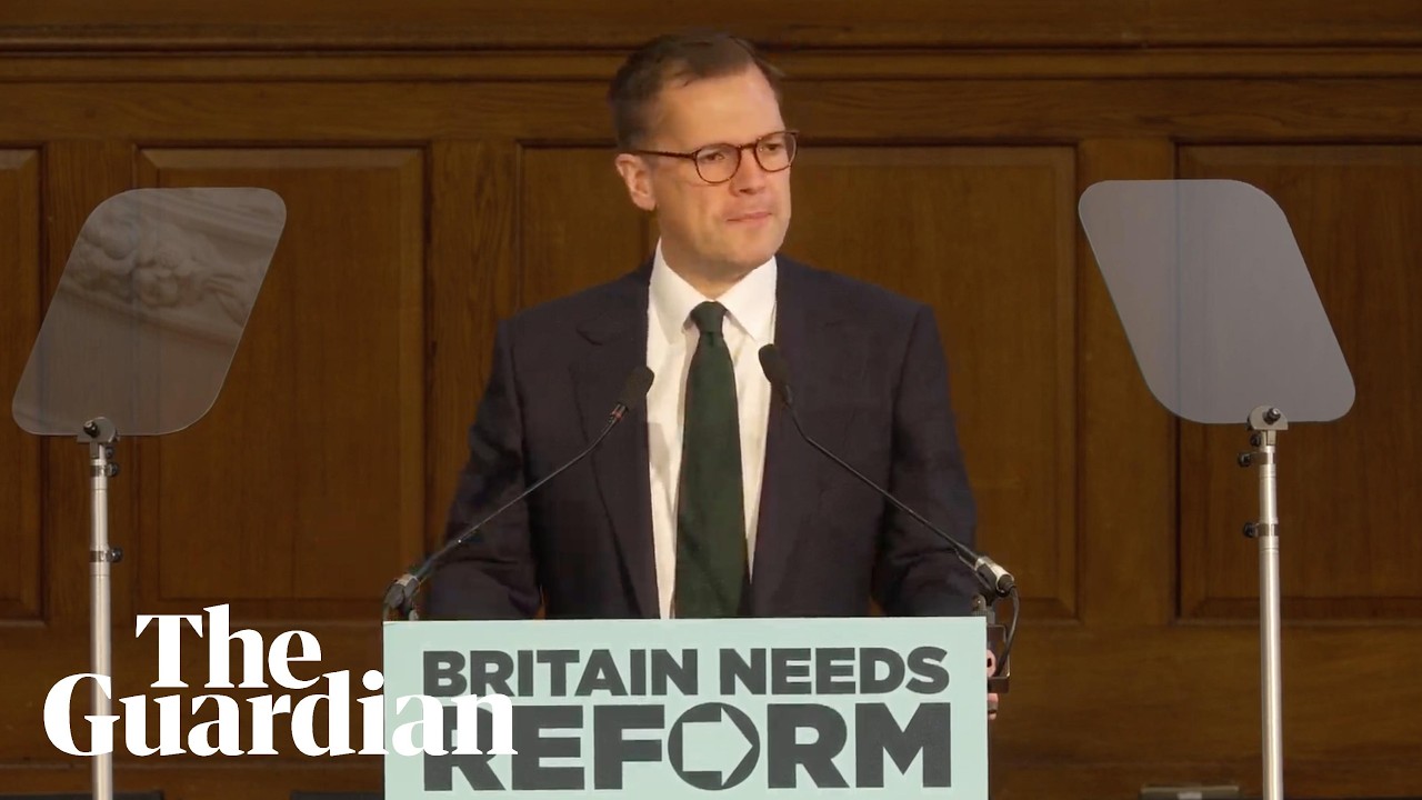 Reform UK press conference with Robert Jenrick &ndash; watch live