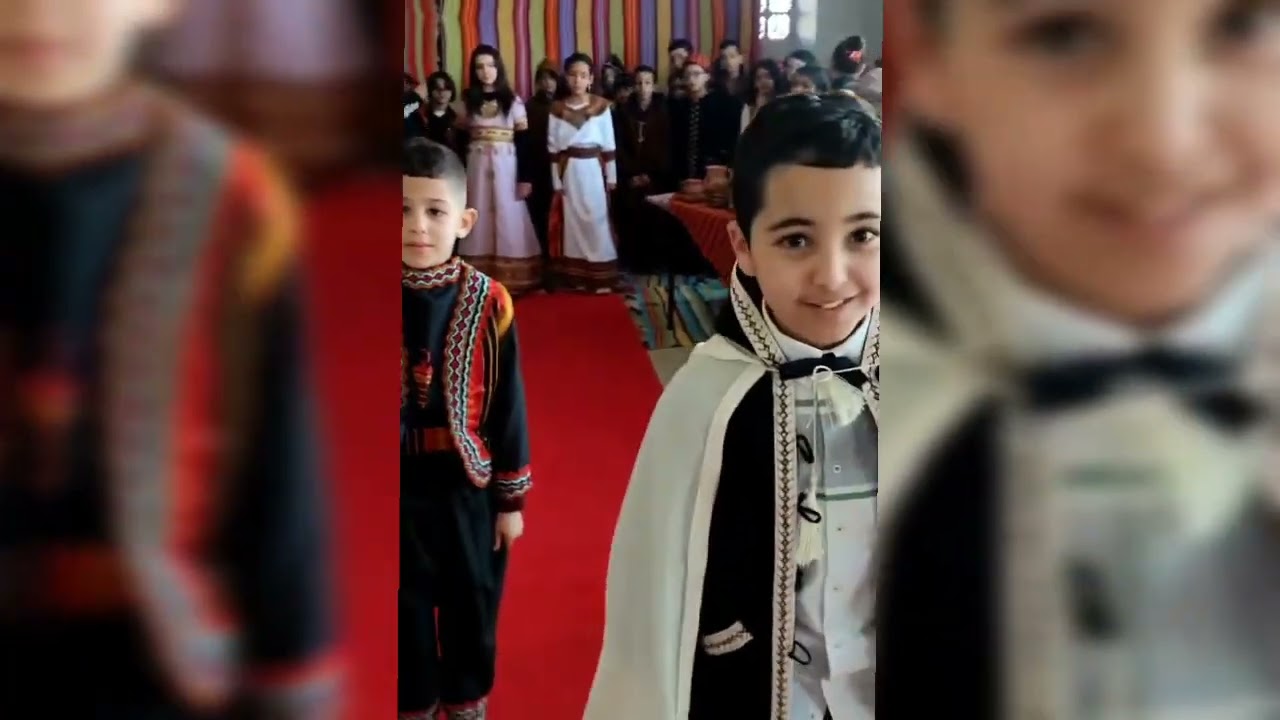 Le défilé de mode était une célébration du Nouvel An amazigh en Algérie. 🇩🇿.  