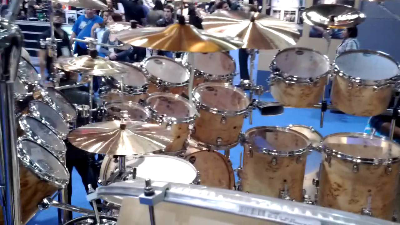 TAMA Showpiece drum rack NAMM 2012